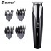 6 in 1 Rechargeable Hair Trimmer Titanium Hair Clipper Electric Shaver Beard Trimmer Men Styling Tools Champagne gold