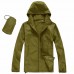 Unisex Quick Dry Hiking Jacket green XL