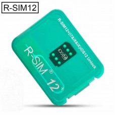 RSIM 12+ Plus 2019 R-SIM Nano Unlock Card fits iPhone X/8/7/6/6s 4G iOS 12.3 As shown