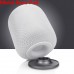 Stainless Steel Stand for Apple HomePod Smart Speaker Anti-Slip Metal Base Pad Holder for Apple Speaker Accessories gray