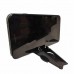 Mobile Phone Stand Portable Folding Abs Mobile Phone and Tablet Stand black