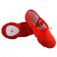 Ballet Dance Dancing Shoes  Red 41