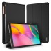 Protective Case Pu+tpu+acrylic Precise Cutout Case Compatible For Samsung Tab S8 S8 Ultra Transparent Cover cool black_Samsung Tab S8/S7