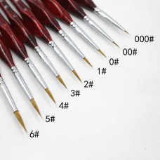 Professional Sable Hair Paint Art Brushes