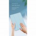 Protective Case Pu+tpu+acrylic Precise Cutout Case Compatible For Samsung Tab S8 S8 Ultra Transparent Cover clear sea blue_Tab S8 Plus/S7 Plus/S7 FE
