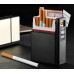 Portable Cigarettes Box Case Gold