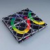 LingAo 8 Panels 3 Rings Folding Puzzle Cube