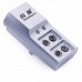 Doublepow 2 Slots 9V Battery Charger Full Automatic Stop Charging Charger for Rechargeable Batteries