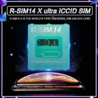 RSIM14 12 R-SIM Nano Unlock Card for iPhone XS MAX/XR/XS/8/7/6 4G iOS 12 11 green