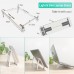 Computer  Holder Plastic Multifunctional Foldable Three-in-one Laptop Stand grey-white