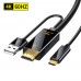 4k 60hz Hdmi to Type-c Hd Adapter Cable 1.8 Meters