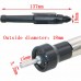 Multifunctional Electric Grinding Electric Screwdriver Flexible Shaft Torsion Electric Drill Connecting Rod with Chunk Black plastic handle shaft (3.2mm shaft)