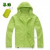 Quick Dry Hiking Jacket Fruit Army Green XXXL