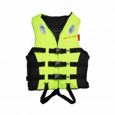 S-3XL Adult Life Jacket with Whistle yellow