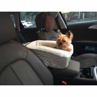 Waterproof Vehicle Armrest Box Double Layer Thicken Nonslip Pet Car Cushion Camouflage