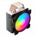 CPU Air Cooler 6 Heat Pipe Mute External Light-emitting 12cmcpu Cooling Fan