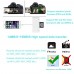 4-in-1 SD/TF Card Reader USB 2.0 Female OTG Adapter Cable Compatible Trail Game Camera SD Card Reader white