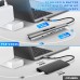 4k USB C to Hdmi-compatible USB C Hub 8-in-1 Type-c Adapter