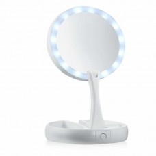 Makeup Mirror Double-sided Rotation Folding