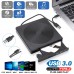 Usb3.0 Type-c Dual Interface External Optical Drive Portable External Mobile Recorder Compatible For Desktop/notebook black