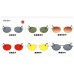 Unisex Retro Style UV400 Sunglasses