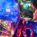 100-240V Blue Remote Control Starry Sky Stage Laser Light DJ Club Disco Projector Festival Decoration (European Regulations) blue_European regulations
