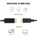 DP to HDMI Cable For PC HDTV Projector Laptop