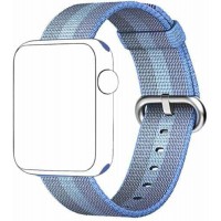 Watch Band For Apple, Sports Nylon Replacement Strap Wrist Band for Apple Watch 1/2 38mm/42mm Blue Wash_42mm