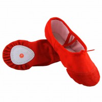 Soft Flats Ballet/Yoga Shoes red 39