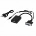 VGA Male To HDMI Output Cable Converter