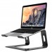 Laptop Riser Stand Universal Detachable Portable Aluminum Alloy Notebook PC Desk Holder Silver