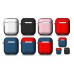 AirPods Silicone  Protective Cover Red blue