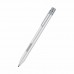 Metal Stylus With Portable Clip Electronic Pen 4096 Pressure Sensitive Stylus Compatible For Microsoft Surface Go Pro7/6/5/4/3/book Go silver