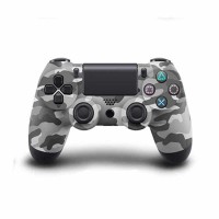 Wireless Bluetooth Game Controller Gamepad for Sony PS4  Gray camouflage