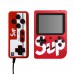 Portable Video Handheld Game Console Retro Classic Game Machine Built-in 400 Classic Unduplicated Game two player red