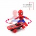 Children Cartoon Movie Figure Simulation Scooter Electric Rotating Tumble Toys Captain America scooter