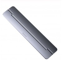 Laptop Stand Adjustable Aluminum alloy Foldable Portable Laptop Riser Holder  gray