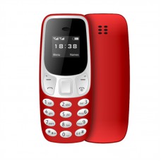 L8star Bm10 Mini Mobile Phone Dual Sim Card Unlock Dialing Phone Red