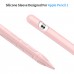 for Apple Pencil 1 Tablet Touch Stylus Pen Protective Cover Portable Soft Silicone Pencil Cap pink