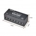 Mosky Mini 9V Guitar Effects Pedal Power Supply for 6 Effect Pedals 6 Outputs  black_US plug
