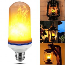 LED Flicker Flame Light Bulb Fire Decoration