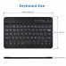 Wireless Bluetooth Keyboard For Tablet PU Leather Case Stand Cover +OTG+pen For Pad 7 8 Inch 9 10 Inch  Pink_9/10 inch