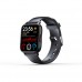Qs16 Smart Bracelet Measuring Body Temperature Heart Rate Blood Oxygen Large-screen Smart Watch black