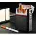 Portable Cigarettes Box Case Black