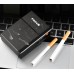 Portable Cigarettes Box Case Black