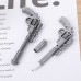 Fashion Stationery Revolving Pistol Shaped Neutral Ballpoint Pen 0.7mm for School Supply 0.7mm
