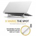 Aluminum Adjustable Laptop Stand for Desk Portable Foldable Compact Universal Computer Cooling Stand for MacBook PC Silver
