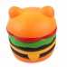 Cute Cat Head Hamburger Toy