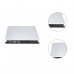 Portable Optical  Drive External Usb 3.0 Dvd Rw Cd Burner Reader Player Tray Compatible For Pc Laptop White
