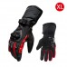 Unisex Windproof Waterproof Motorcycle Racing Winter Bicycle Cycling Gloves  black_L